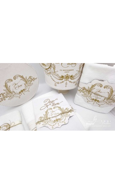 Trusou botez unisex cu motive regale Royalty 8